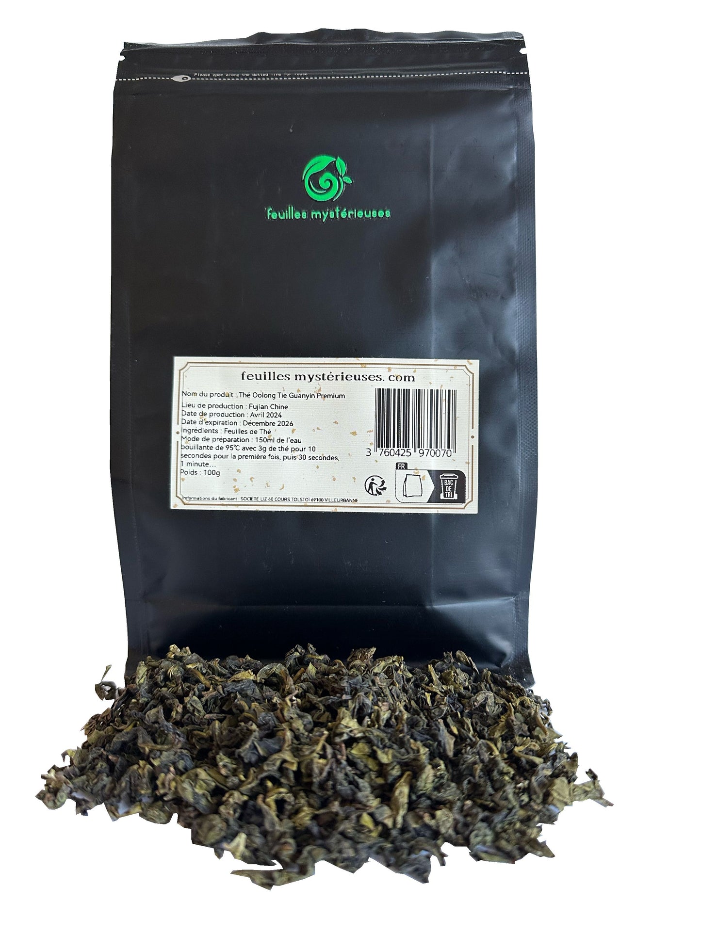 Le Thé Oolong Chinois Tie GuanYin Premium