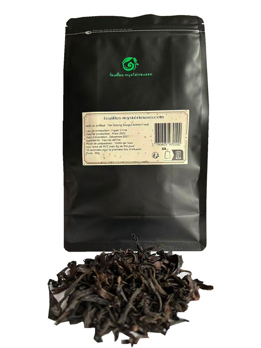 Thé Oolong Chinois Wuyi Yancha Rougui Arôme Floral
